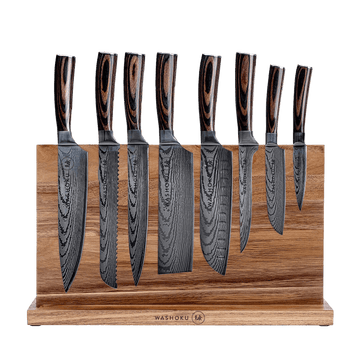 Washoku 8pcs Knifeset and Knifeblock