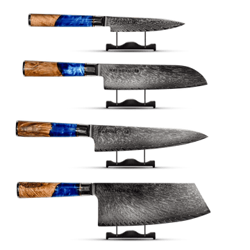 Washoku 4pcs Damascus Knifeset